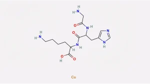 ghk cu molecular formula 89030-95-5 GHK-Cu Gly-His-Lys-Cu Copper Tripeptide-1; Prezatide copper GHK-Cu | Research Peptide |
